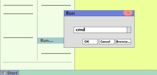 Remover vírus no Utilização do cartão SD Prompt de comando