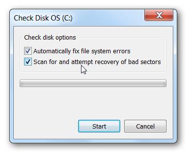 Windows 7 instantâneo após clicando em Verificar agora