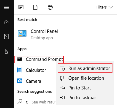 Excluir o arquivo com prompt de comando