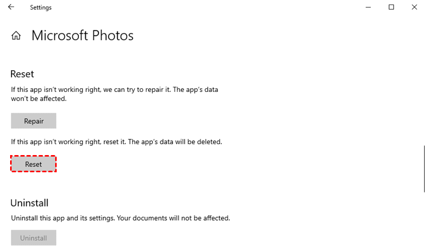 Não pode Abrir arquivos JPG no Windows 10