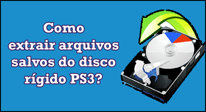 PS3 duro Dirigir Recuperação