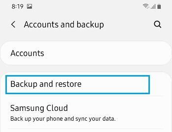 Backup e Restauração