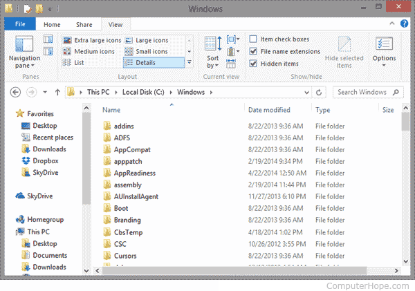 Windows Explorer