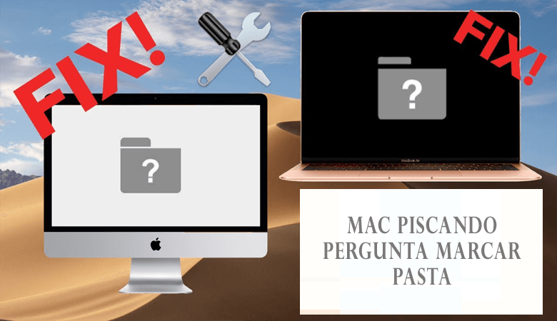 Mac Piscando Pergunta Marcar pasta