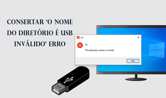 Consertar ‘O nome do diretório é USB inválido’ Erro