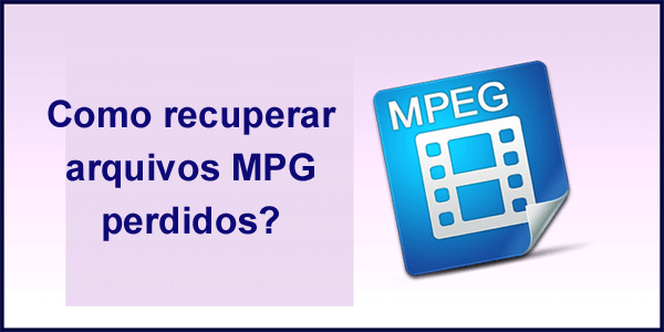 MPEG arquivo recuperação