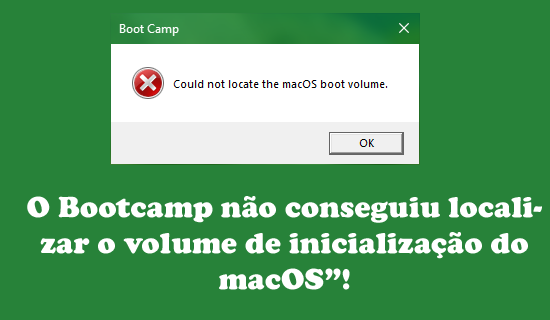 5 soluções fáceis para “O Bootcamp não conseguiu localizar o volume de inicialização do macOS”!